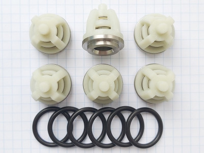 Комплект клапанов для Hawk (серия NMT, NPM, MT), Италия, 6 шт.