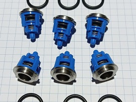 Комплект клапанов KIT 123 (аналог 069846973) для Bertolini TML, TM, RAL, RB