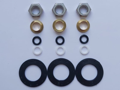 Комплект уплотнения плунжера с гайкой для насоса Interpump (IPG) Series 44